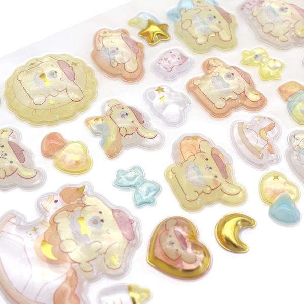 サンリオキャラクターズ うるちゅるポップシール ポムポムプリン