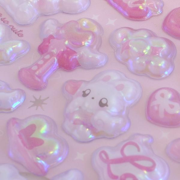 ボンボンドロップシール パールベール ぴんきーボンボン 01219 : 文具