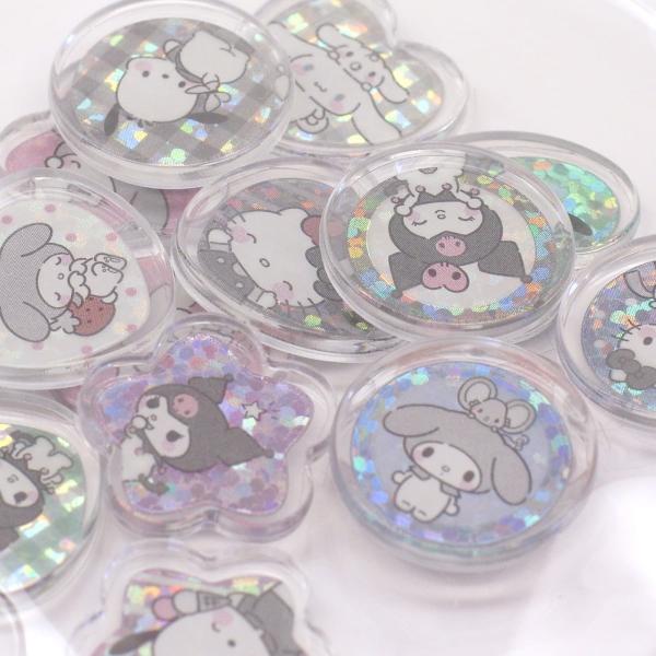 N様 おはじき シールフレーク 15ピース サンリオキャラクターズ/カワイイ