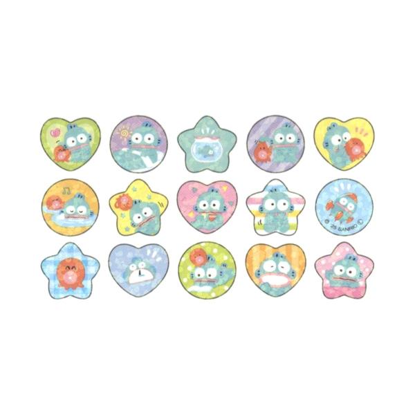 おはじき シールフレーク 15ピース ハンギョドン 134017 : 文具