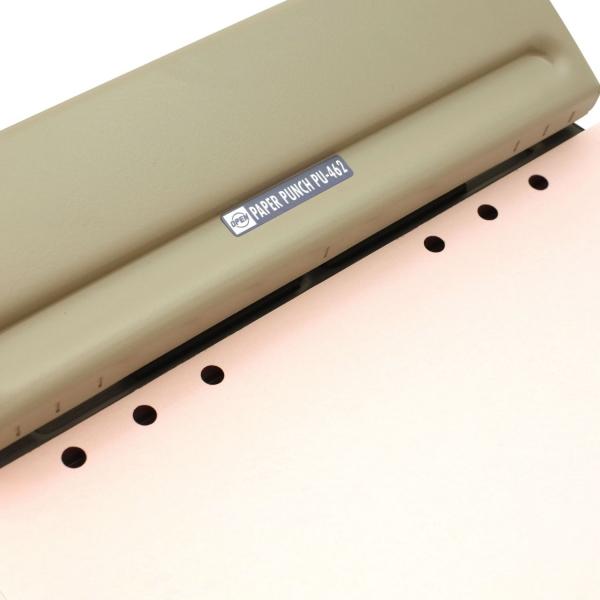 6穴パンチ 移動式 5枚（0.5mm）まで PU-462 : 文具・文房具のKDM