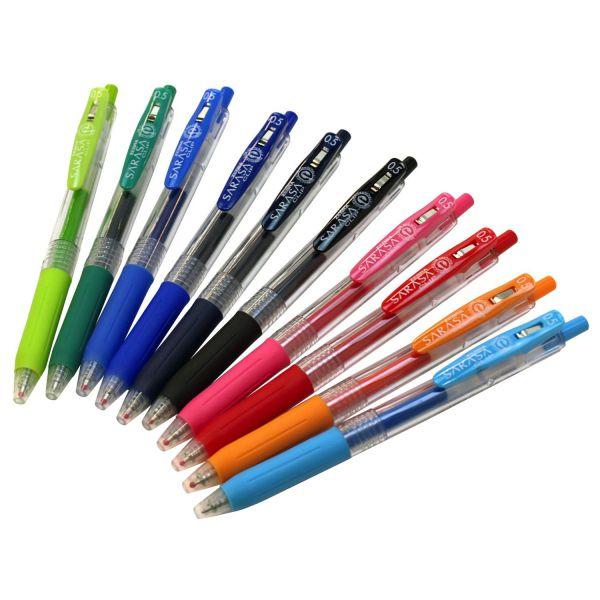ゲルボールペン サラサクリップ(0.5mm) 緑 JJ15-G : 文具・文房具のKDM