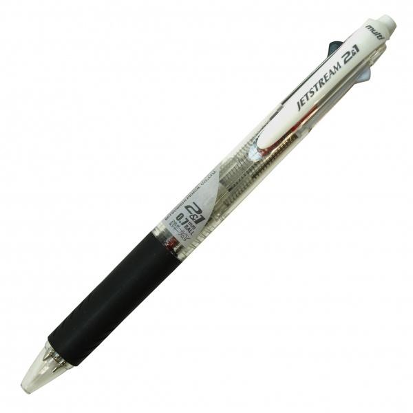 ジェットストリーム 2+1 透明 MSXE3-500-07 : 文具・文房具のKDM
