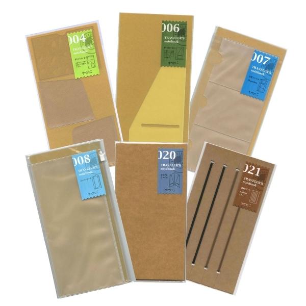 トラベラーズノート レギュラーサイズ リフィル ポケットシール006