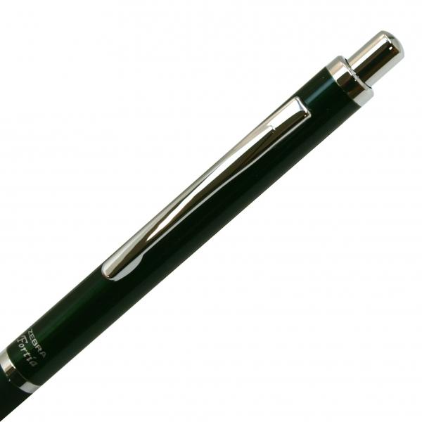 油性ボールペン フォルティア 300 黒軸/黒インク BA80-BK : 文具