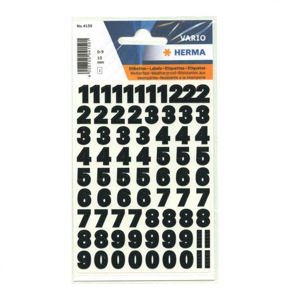 ラベル #4159(防水シール) 数字  304159 | 