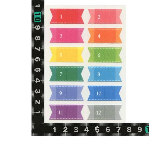 インデックスラベル サテン カラー柄 83493-006 : 文具・文房具のKDM