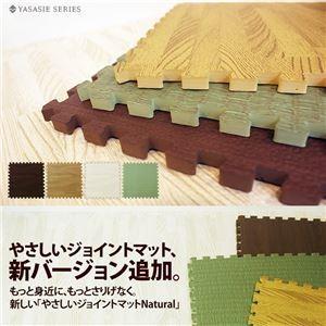 やさしいジョイントマット ナチュラル 約6畳（108枚入）本体 レギュラーサイズ（30cm×30cm） ホワイトウッド（白 木目調） 〔クッションマット〕｜kdn-store03｜02