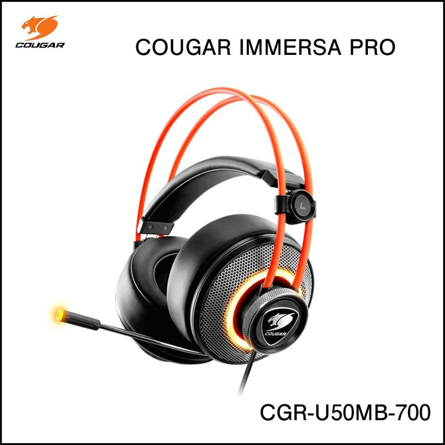 Cougar Immersa Pro 有線ゲーミングヘッドセット Cgr U50mb 700 Cgr U50mb 700 Kdsネットショップ本店 通販 Yahoo ショッピング
