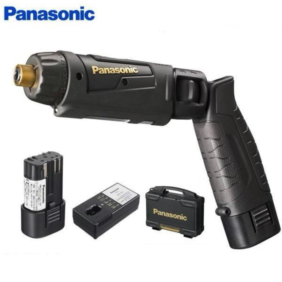 パナソニック 7.2V 充電スティックドリルドライバー 【限定色ブラック  