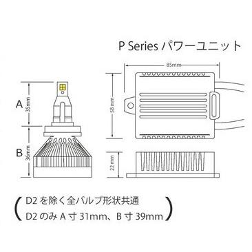 ULTIMA LED　Pシリーズ　HB3｜kds｜02