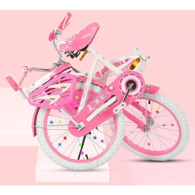 格安で入手する方法 折りたたみ式 子供用自転車 20インチ キッズバイク ピンク 高さ調節可能 誕生日プレゼント