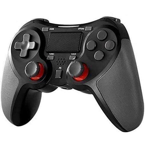 非純正 コントローラー ワイヤレス Ps4 Pro Slim Pc対応 Hd振動 連射 高耐久ボタン ゲームパッド 接続 スピーカー内蔵 イヤホンジャック Bluetooth Usb 豪華ラッピング無料