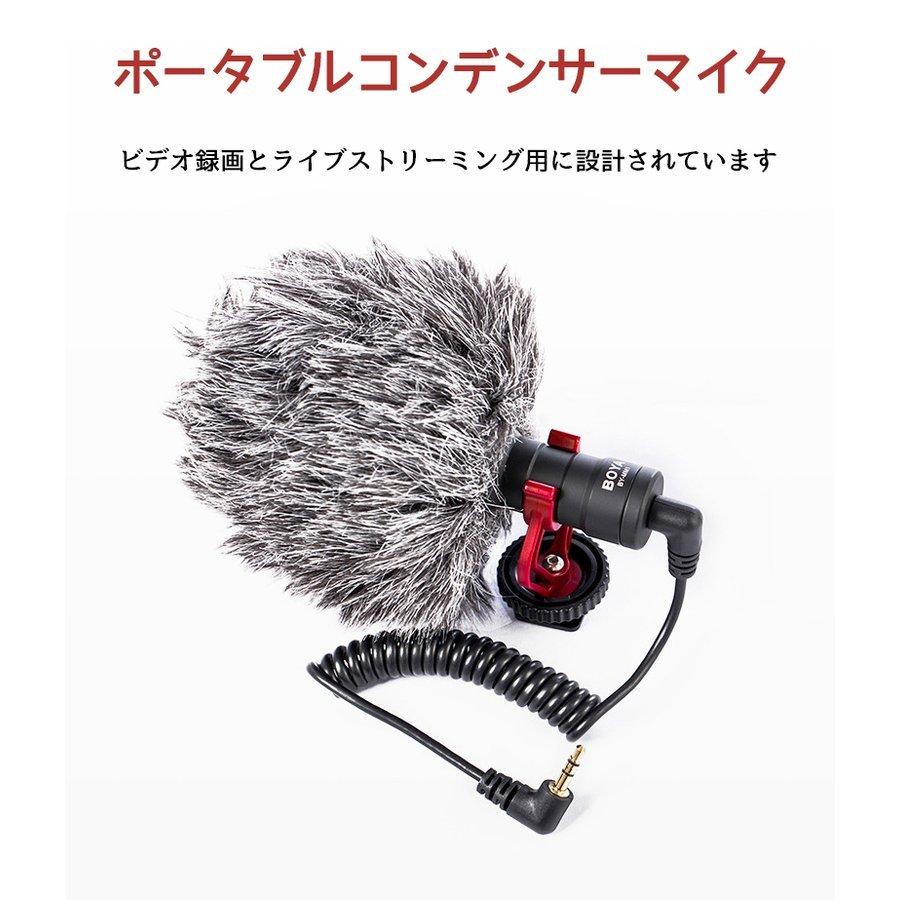 マイク 超軽量ビデオマイク カメラマイク ショックマウント録音用 集音マイク 電池不要 一眼レフ ビデオカメラ タブレット Pc Iphone等に対応 返品不可