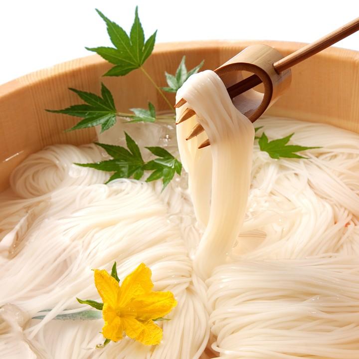 和泉 手延べ 半生そうめん 早川麺舗 素麺 3人前x6袋 常温保存 長