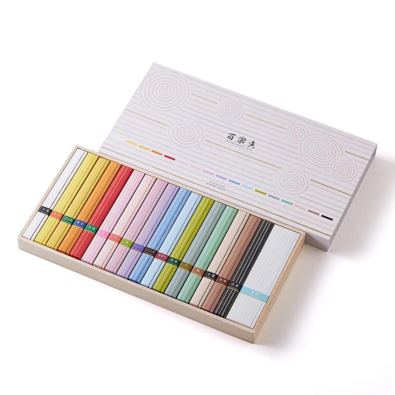 京都香彩堂百楽香17種類詰合せ お香 リラクゼーション リラックス アロマ プレゼント プチギフト 御仏前はもちろんお部屋用も | 香彩堂