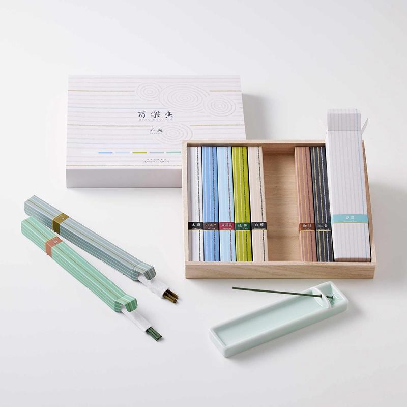 京都香彩堂百楽香九種詰合せ お香 リラクゼーション リラックス アロマ プレゼント プチギフト 御仏前はもちろんお部屋用も | 香彩堂 | 05