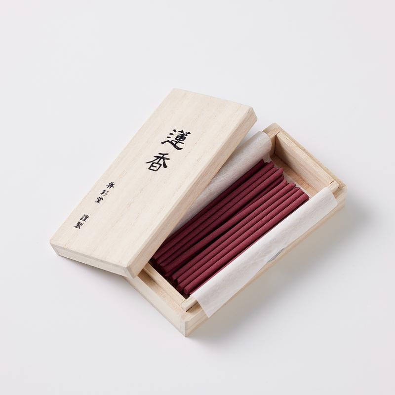お香 アロマ 京都香彩堂桐箱入り古都の香シリーズ/御線香 リラ ックス プレゼント プチギフト  墨/竹/古都/梅/蓮/金木犀/木蓮 | 香彩堂 | 11