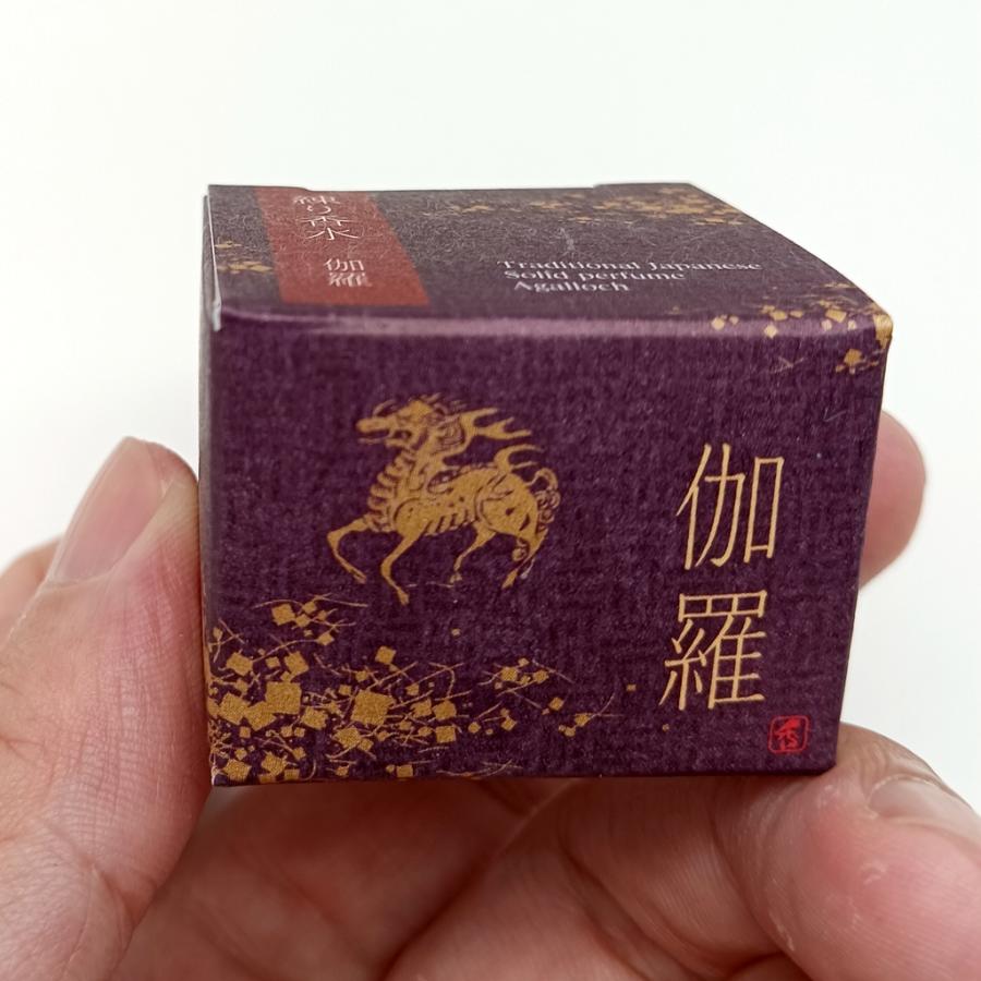 練り香水フレグランスクリーム伽羅京都香彩堂 : 観栄堂EC - 通販