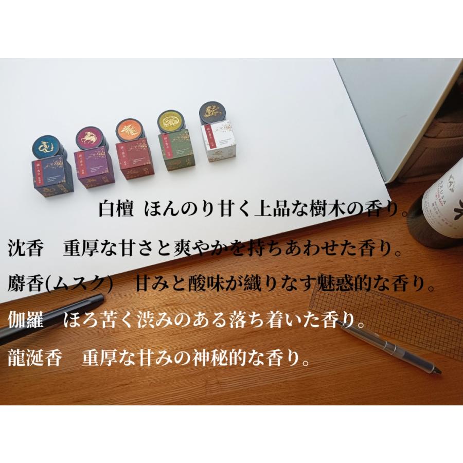 練り香水 白檀 フレグランスクリーム サンダルウッド メンツ バレンタインプレゼント 男性にもお勧め 京都香彩堂 ギフト |  | 02