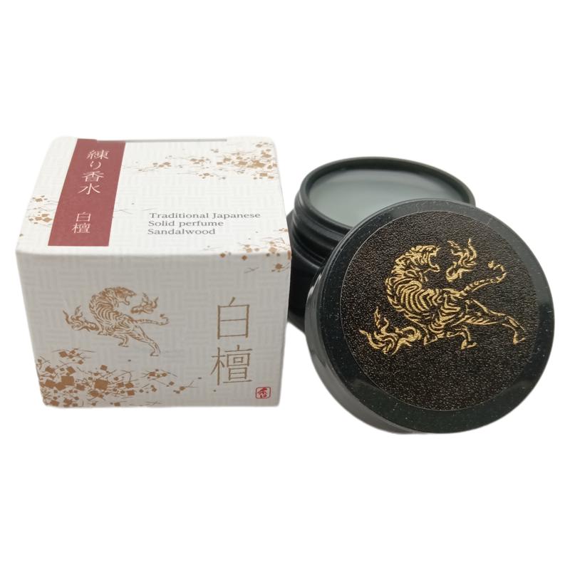 練り香水 白檀 フレグランスクリーム サンダルウッド メンツ バレンタインプレゼント 男性にもお勧め 京都香彩堂 ギフト |  | 07