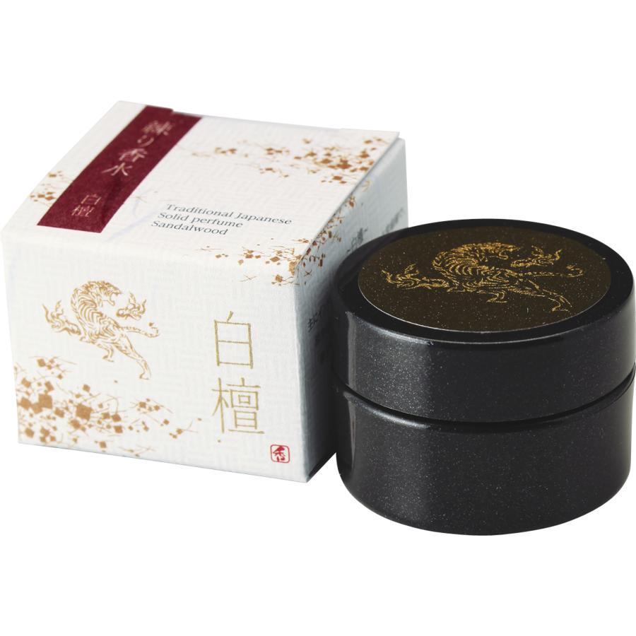 練り香水 白檀 フレグランスクリーム サンダルウッド メンツ バレンタインプレゼント 男性にもお勧め 京都香彩堂 ギフト |  | 11