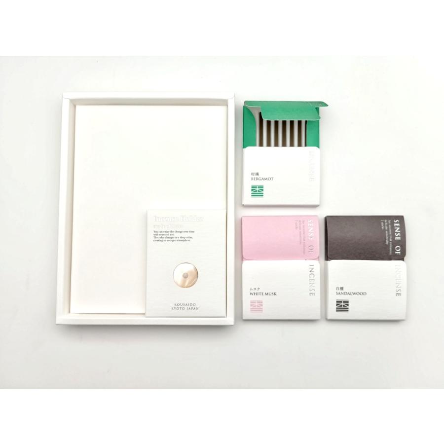 香彩堂 SENSE OF INCENSE お香ギフトセット真鍮香立て付 京都 日本製 アロマ リラックス | 香彩堂 | 08