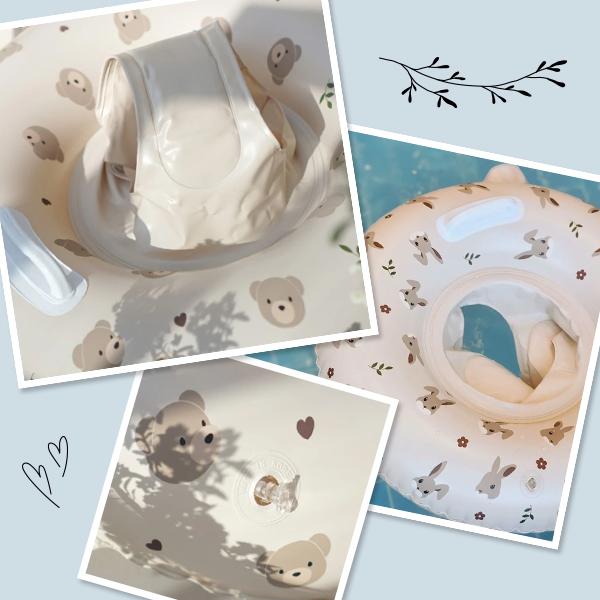 クラシックフロート 足穴 O型 浮き輪 60cm 子供 キッズ ベビー