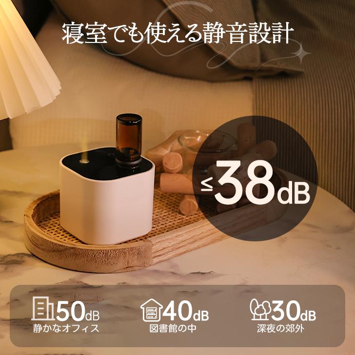 アロマディフューザー  充電式 水なし 軽量 タイマー付き 小型 静音 コードレス ネブライザー式 芳香器 アロマオイル 精油 卓上 部屋 玄関 トイレ 送料無料 |  | 15