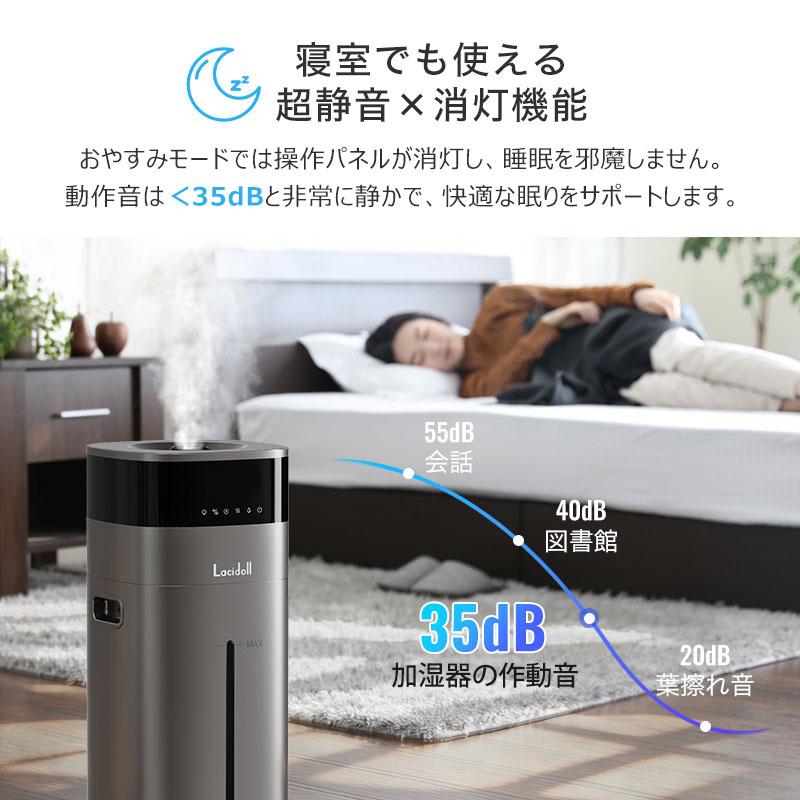 加湿器 スチーム式 20L 業務用 ハイブリッド 超音波 大容量 除菌 静音