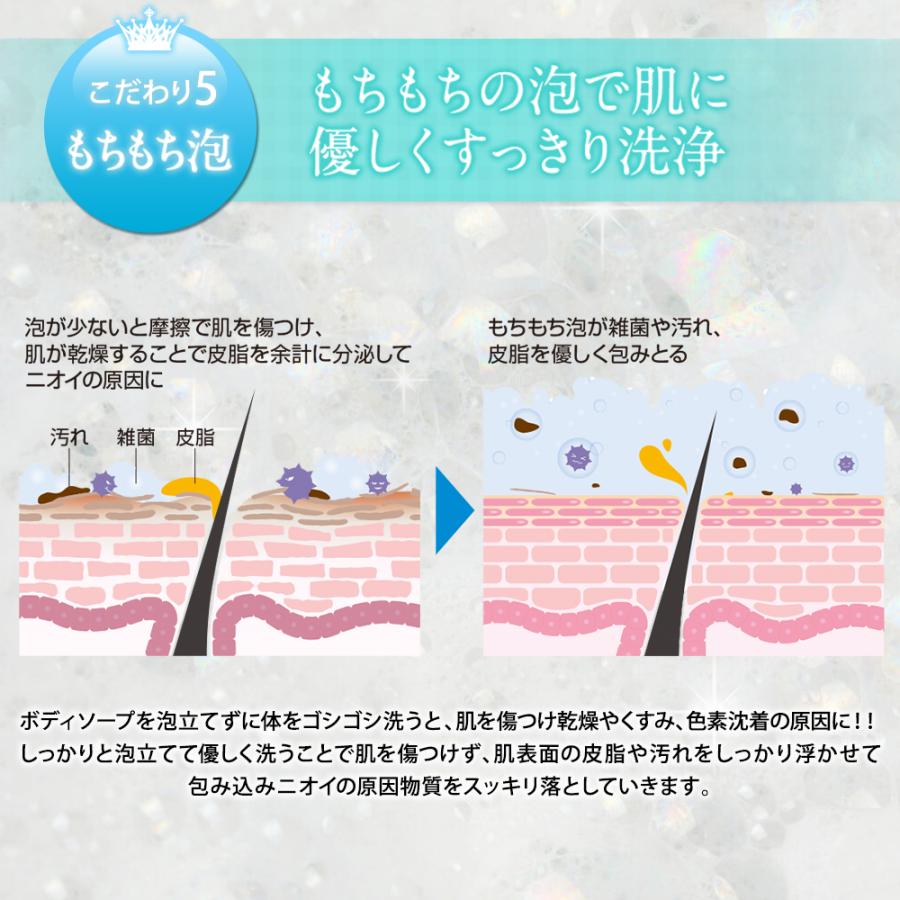 SALE 9/4 18:00まで】デオシーク ボディソープ 300ml 送料無料 ワキガ