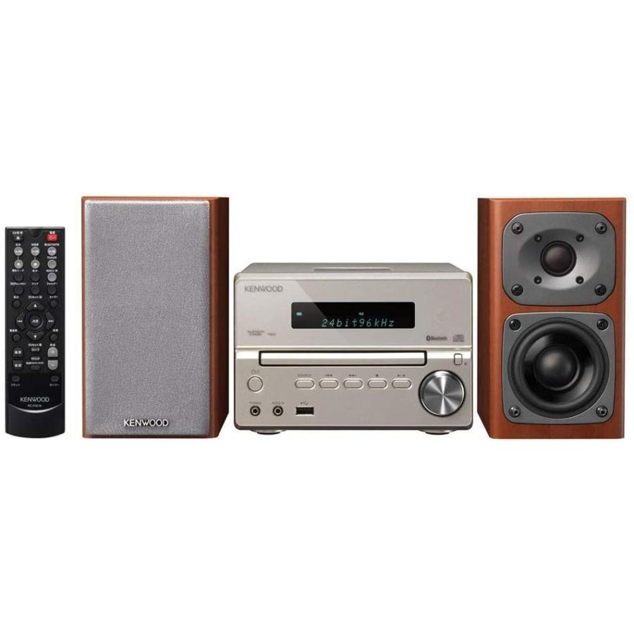 XK-330-N  ゴールド ケンウッド Bluetooth NFC搭載 コンポ Kseries コンパクトコンポーネントシステム ハイレゾ対応 Compact Hi-Fi System | 
