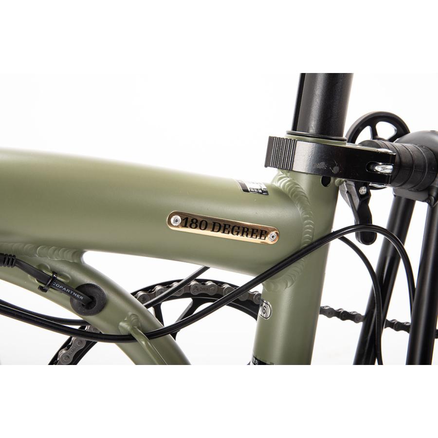 オオトモ｜OTOMO アルミ製折りたたみ電動アシスト自転車 180Degree E