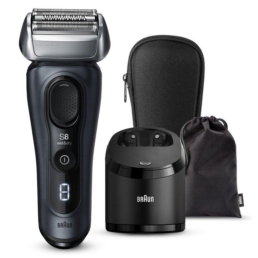 ブラウン メンズシェーバー［電気シェーバー］(3枚刃)(自動洗浄器付) BRAUN Series8(シリーズ8) | 
