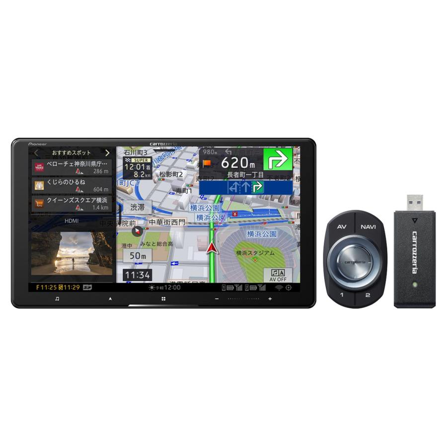 最新9V型サイバーナビ CQ912ⅢｰDC です。 AVIC-CQ912III-DC パイオニア Pioneer カロッツェリア サイバーナビ