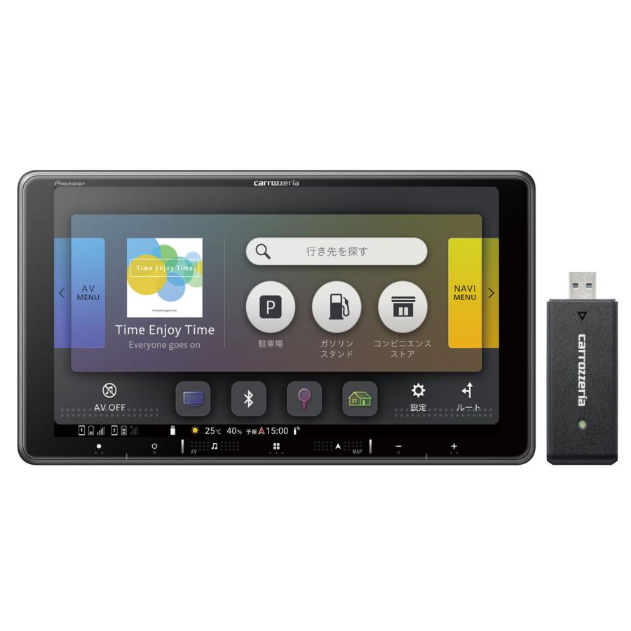 AVIC-RF920-DC パイオニア カロッツェリア 楽ナビ カーナビ 9V型HD フローティングタイプ TV DVD CD Bluetooth USB | 