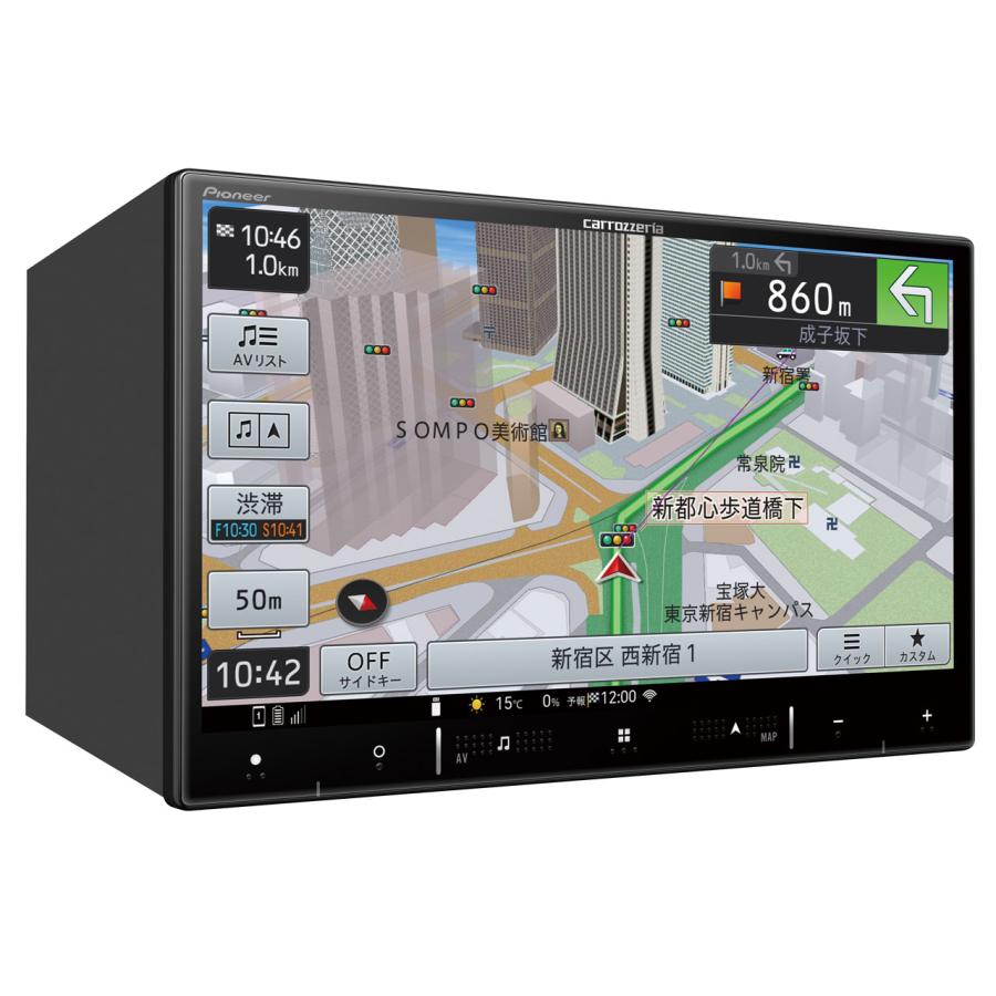 AVIC-RL720 パイオニア カロッツェリア 楽ナビ カーナビ 8V型HD TV DVD CD Bluetooth USB SD |  | 02
