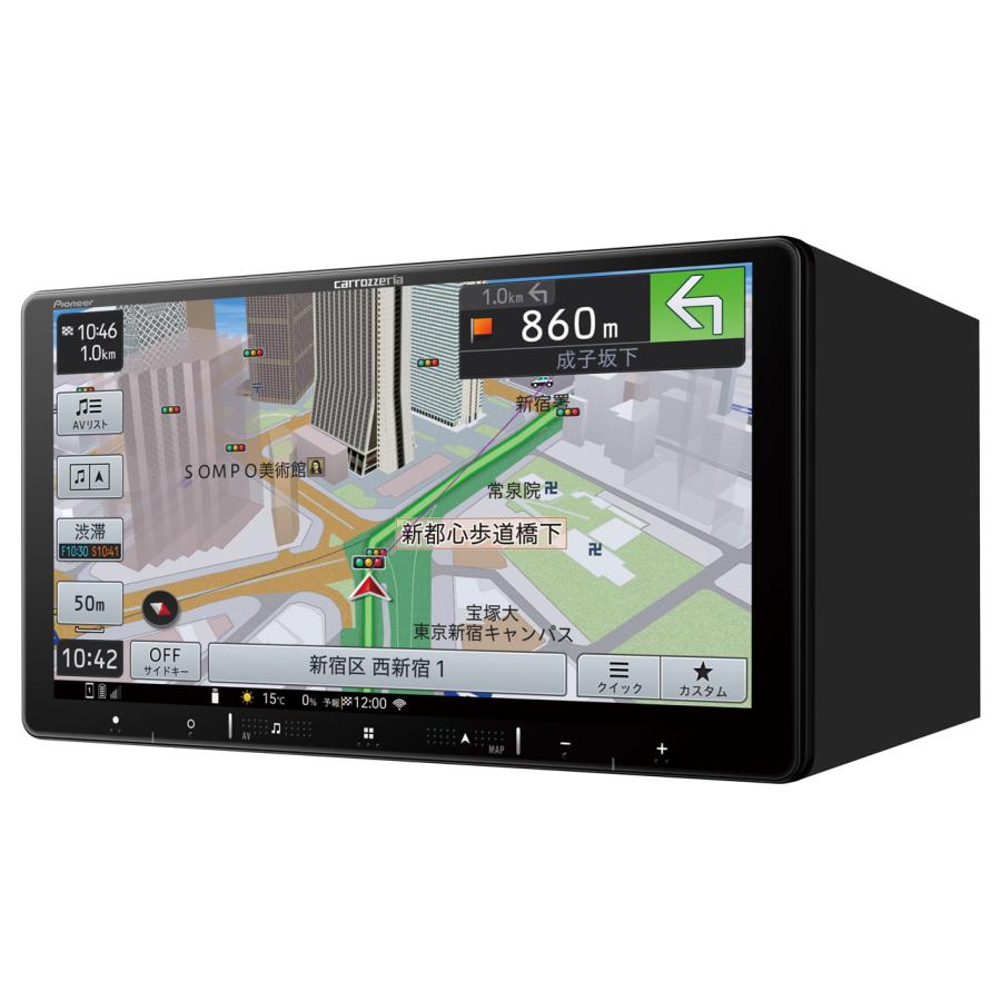 AVIC-RQ720 パイオニア カロッツェリア 楽ナビ カーナビ 9V型HD TV DVD 