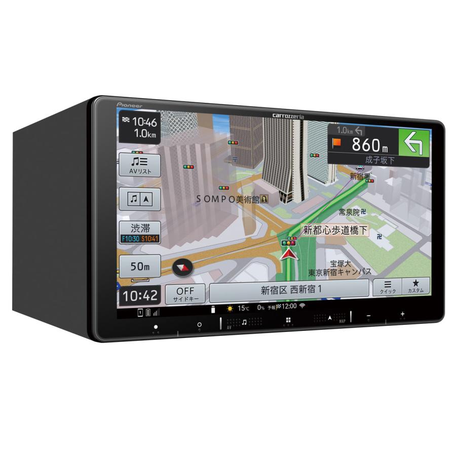 カロッツェリア 楽ナビ AVIC-RQ720 9V型未使用品 AVIC-RQ720 パイオニア カロッツェリア 楽ナビ カーナビ 9V型HD TV DVD