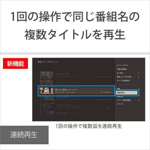 BDZ-FBW2200 ソニー ブルーレイディスクレコーダー 4548736155374
