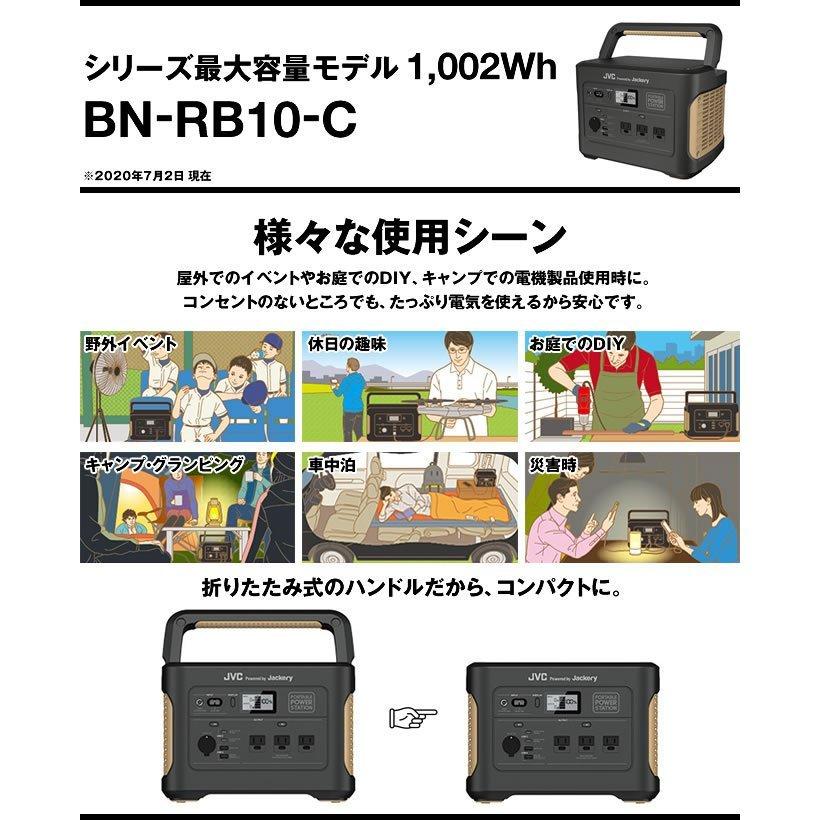JVC BN-RB10 ポータブル電源　ケンウッドジャクリ BN-RB10-C JVC ケンウッド jackery ポータブル電源 バッテリー 278,400