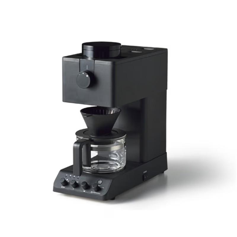 CM-D457B ツインバード TWINBIRD 全自動コーヒーメーカー ブラック ミル付き ガラスサーバー 3カップ | 
