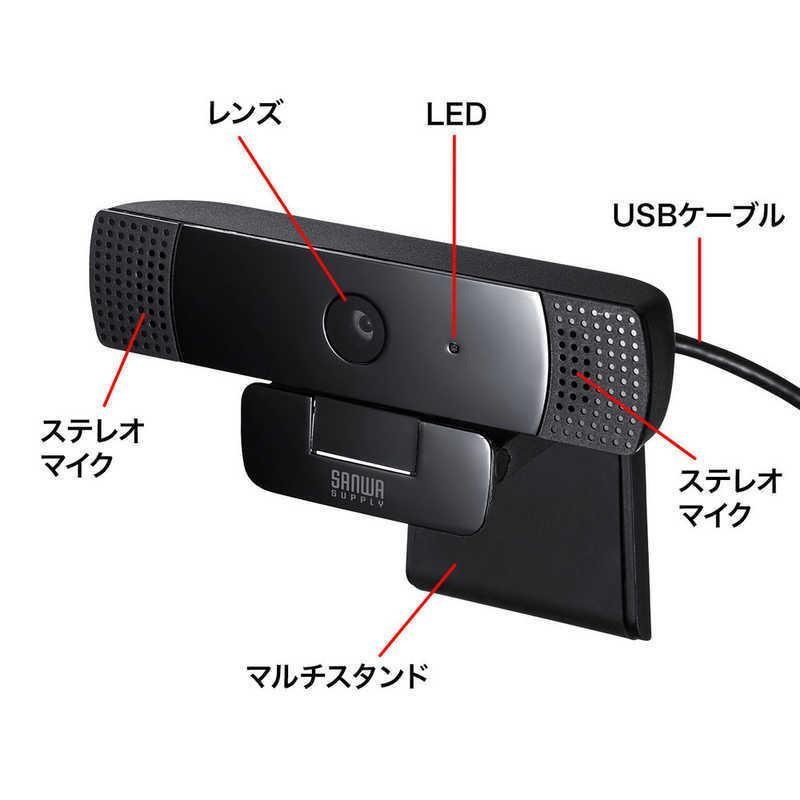 CMS-V61BK サンワサプライ WEBカメラ サンワサプライ SANWA SUPPLY CMS-V61BK ステレオマイク内蔵 WEBカメラ |  | 02