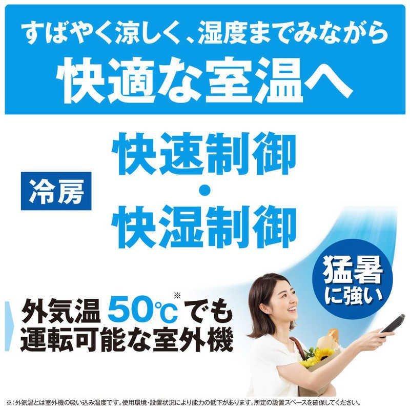 エアコン パナソニック エオリア EX CS-EX402D2 こらこら