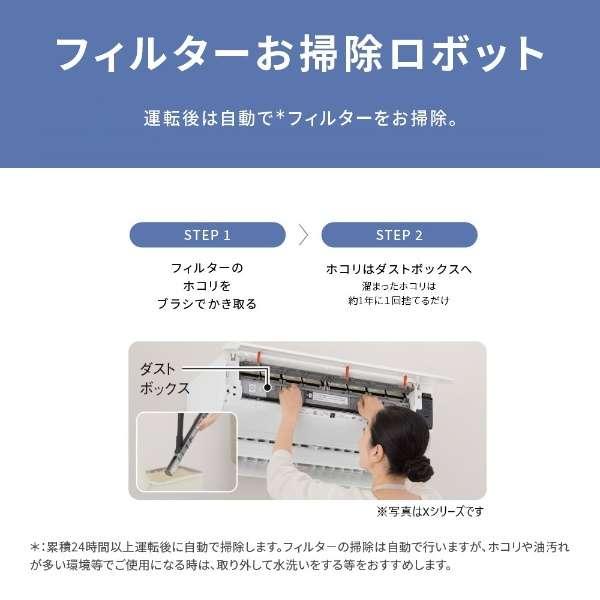 CS-GX283D-W パナソニック エオリア GXシリーズ エアコン クーラー 10
