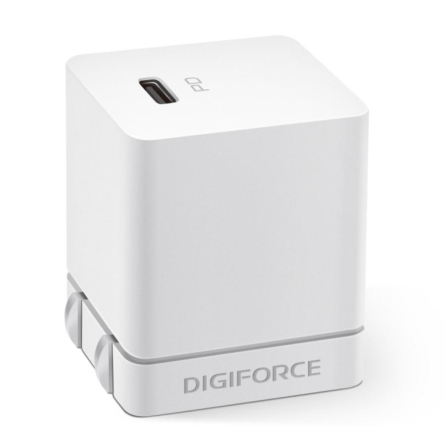 DIGIFORCE 20W 急速 超小型 充電器 acアダプター USB-C Type-C GaN 窒化ガリウム PD Fast Chargerオリーブグリーン |  | 10