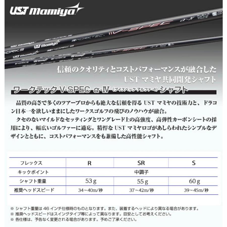 ゴルフ クラブ メンズ ダイナミクス ドライバー USTマミヤ V-SPEC α-4 シャフト仕様 9.5度 10.5度 R SR S 46インチ |  | 12