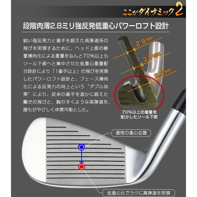 ゴルフ メンズ クラブアイアンセット ＃5から＃9 PW 6本 アイアン