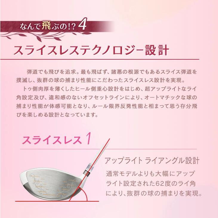 新品ルール適合 ダイナミクス フェミーナ プレミアATTASシャフト仕様 ゴルフ クラブ ドライバー レディース ダイナミクス フェミーナ