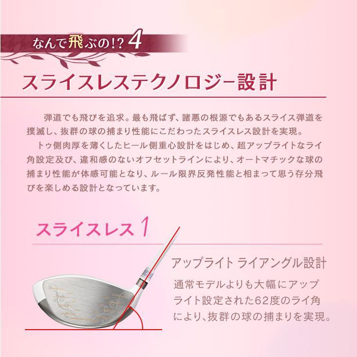 ゴルフ クラブ ドライバー レディース ダイナミクス フェミーナ フェザーライトレディシャフト仕様 ルール適合_8